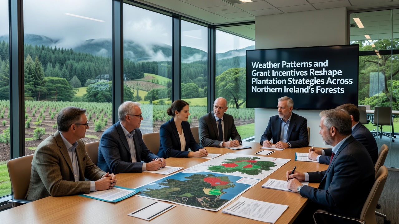 Weather Patterns and Grant Incentives Guide Plantation Changes in Northern Ireland Forests